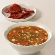 Italiaanse tomaten-groentesoep