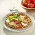 Omelet met mozarella en tomaat
