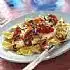 Pasta met mediterrane kabeljauw uit de oven