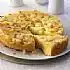 Tarte Tatin met amandelschaafsel