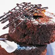 Chocoladepotjes met walnoten