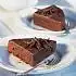 Chocoladetaart met chocoladeglazuur