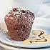 Chocoladetaartjes met vanille- en chocoladesaus