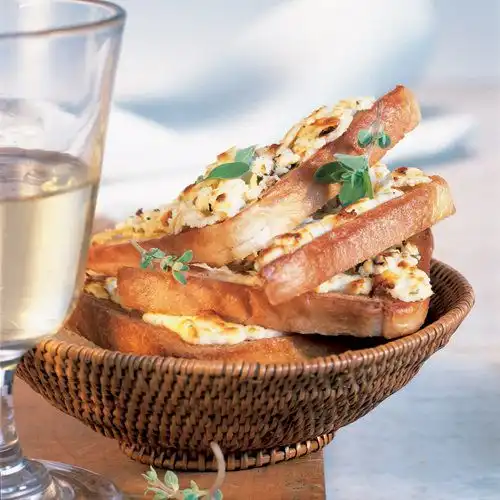 Crostada met geitenkaas