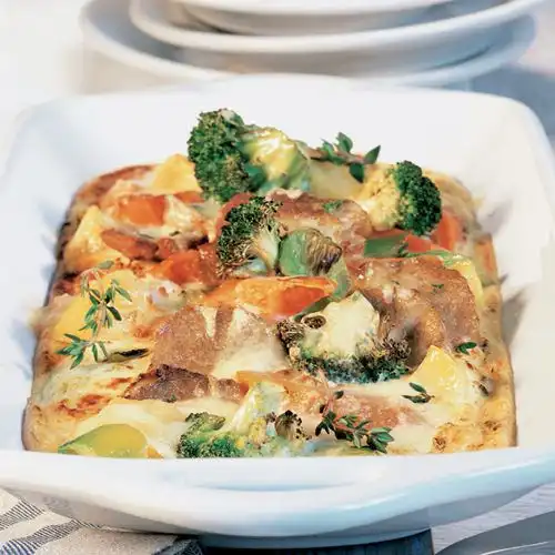 Varkensfilet met groenten uit de oven