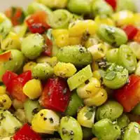 Maaltijdsalade met witte bonen