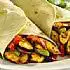 Oriëntaalse wrap met tandoori kip