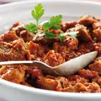 Tajine met rundvlees en groenten
