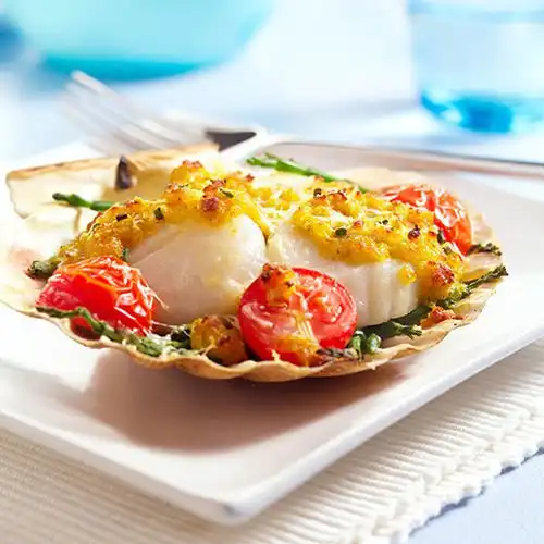 Gegratineerde coquilles