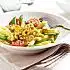 Penne met sugarsnaps, tomaat en Hollandse garnalen