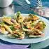 Pitapuntjes met gerookte paling