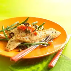 Tip: Scholfilet met tomaat en kappertjes