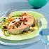 Zalm met courgette- en worteltagliatelle en tomatendressing