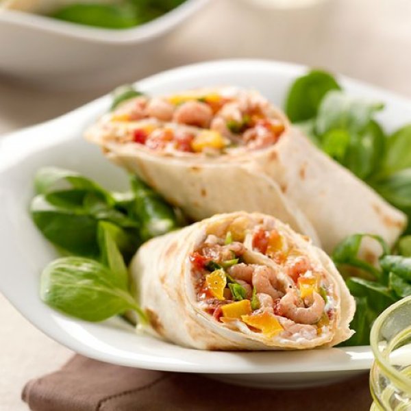 Wraps met Hollandse garnalen recept okoko recepten