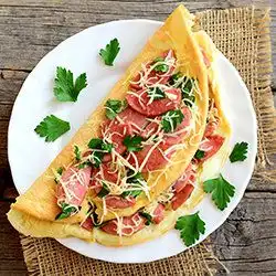 Tip: Cajun omelet