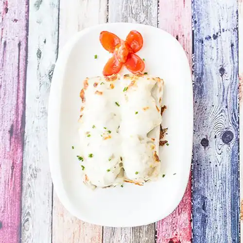 Cannelloni gevuld met tonijn