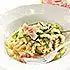Fusilli met spinazie en spekjes