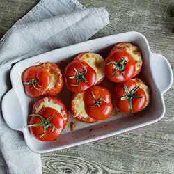 Tip: Gevulde tomaten met roerei uit de oven