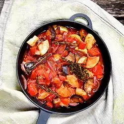 Tip: Kalkoenfilet met ratatouille