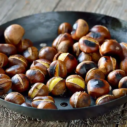 Kastanjepuree taartjes