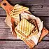 Pittige tosti met garnalen