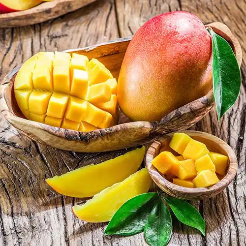 Tia Maria-crème met mango
