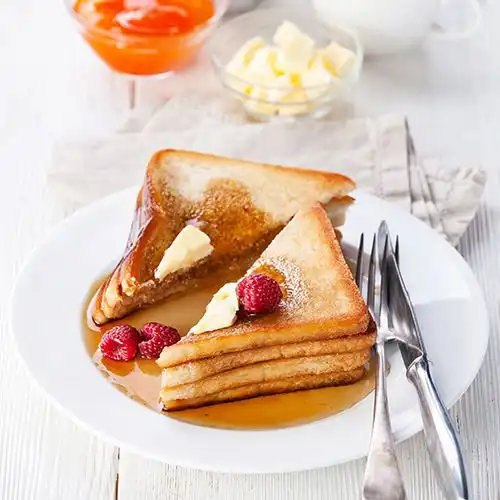 Wentelteefjes met mapleroom