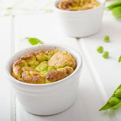 Doperwten soufflé