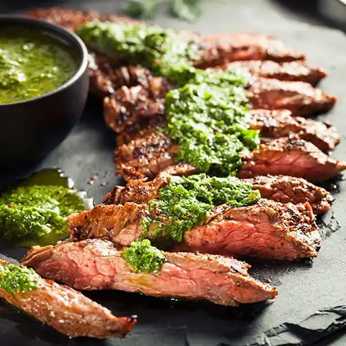 Entrecote met chimichurri