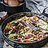 Frittata met ham en artisjokharten