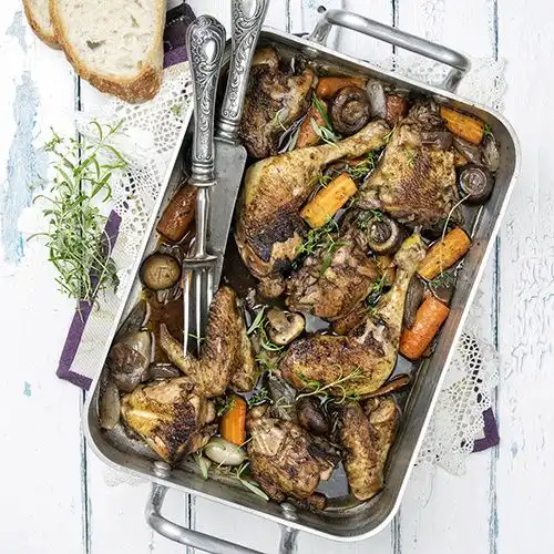 Makkelijke coq au vin