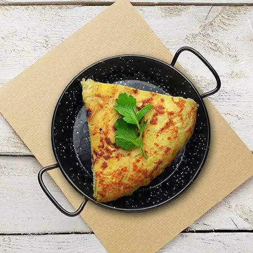 Spaanse aardappeltortilla met chorizo