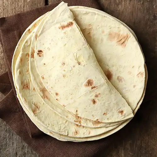Wraps met rosbief en bleekselderij