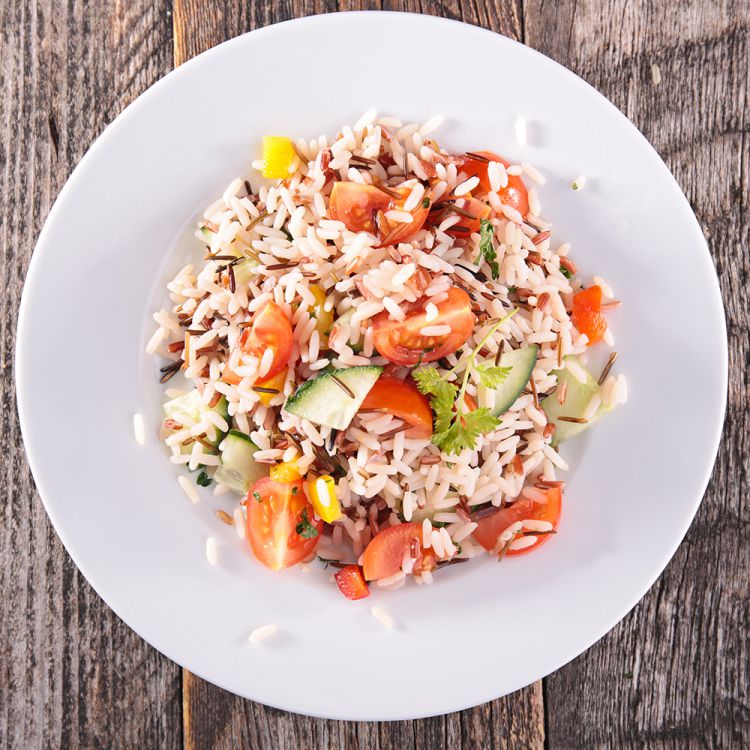 Rijstsalade