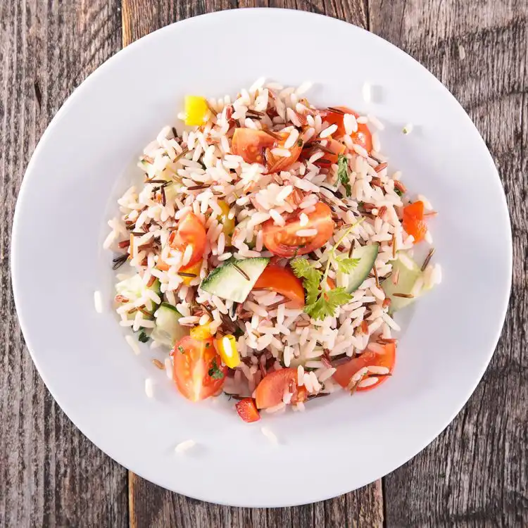 Rijstsalade